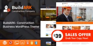 Buildark Construction Business WordPress Theme Hey WordPress enthusiasts! Are you in need of a stellar theme for your construction or business website? Look no further because the Buildark Construction Business WordPress Theme has got you covered. Designed specifically for the construction industry