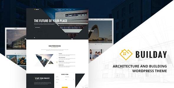 Builday - Modern Architect and Building WordPress Theme If you're on the hunt for a sleek and contemporary design for your architecture or building business