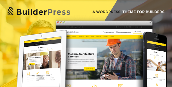 Introducing BuilderPress: The Ultimate WordPress Theme for Construction