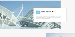 Buildex is a fully responsive architecture WordPress theme with a valid  clean code