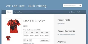 Offer quantity discounts on your products the easy way. This plugin will enable you to set up bulk pricing rules for single products or whole categories with just a few clicks. Create an unlimited number of discount rule sets and choose from those predefined rule sets when you edit a…