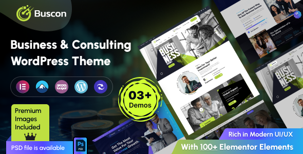 Buscon – Consulting Business WordPress Theme Looking for a sleek and professional theme to kickstart your consulting or business website? The Buscon – Consulting Business WordPress Theme might just be what you need! Tailored specifically for consulting firms