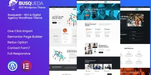 Busqueda is a well coded and modern WordPress Theme