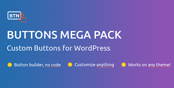 Boost your WordPress site with over 500 customizable button styles. Get Buttons Mega Pack Pro free with Bevaultx subscription. Elevate user experience now!