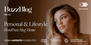 BuzzBlog – Clean Personal WordPress Blog Theme is a versatile and stylish solution for bloggers who value both aesthetics and functionality. With BuzzBlog