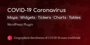 Stay informed with the COVID-19 Live Map  Widgets for WordPress! Track transmission patterns and display real-time statistics effortlessly using shortcodes. Enhance your site’s engagement while keeping visitors updated. Download from Bevaultx at a fraction of the cost!