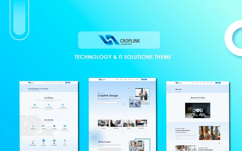 Croplink could be a multipurpose component WordPress theme. It is a perfect WordPress theme for any kind of commerce with a progressed standpoint. Building up a conventional introductory feeling together with your clients is crucial for your commerce location. It's great for a few corporate locales like IT Benefit