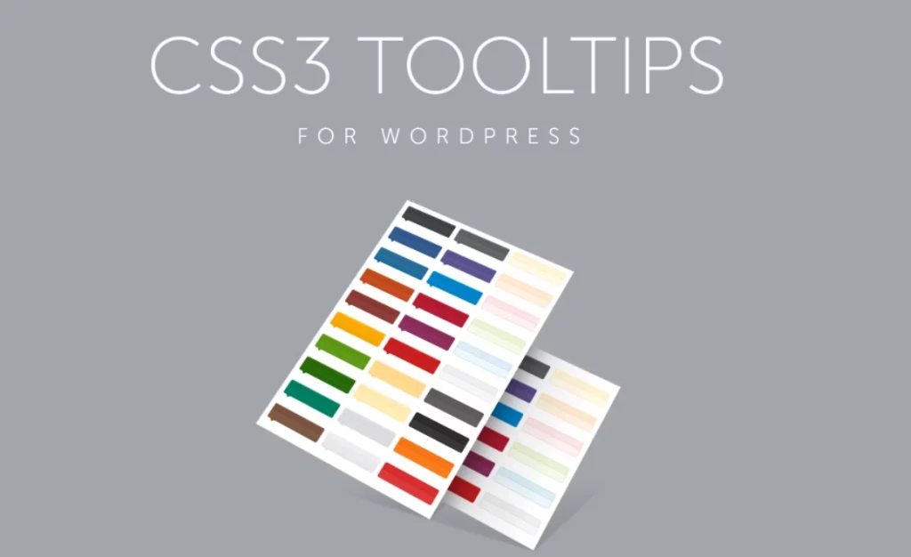 CSS3 Tooltips for WordPress is a lightweight and easy-to-use tooltips plugin. It’s based on pure CSS3 and comes loaded with 50 predefined CSS3 styles