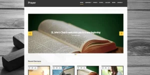 CSSIgniter Prayer WordPress Theme The perfect church WordPress theme for your Church website.