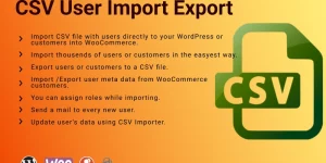 User  Customer Export/ Import within a minutes