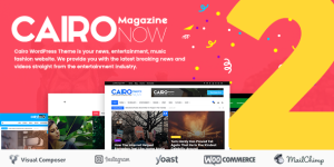 Looking for a striking WordPress theme to elevate your news or magazine website? Let’s dive into the awesome features of the Cairo Glossy News and Magazine Theme. This theme is designed to make your content pop