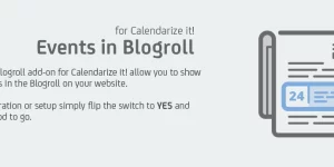 Integrate and showcase events seamlessly on your WordPress blogroll with Calendarize It! Increase engagement and keep your audience informed. Try it today!