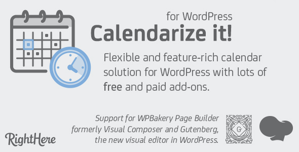 Unlock powerful event management with Calendarize it! for WordPress. Enjoy drag-and-drop ease