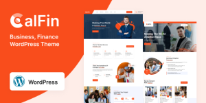 Calfin Business  Finance WordPress Theme: Elevate Your Online Presence Hey there