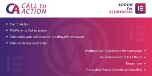 Boost your conversions with Call To Action for Elementor! Enjoy 9 unique designs