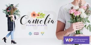 Are you ready to transform your floral studio website with a stunning design? Introducing the Camelia Floral Studio WordPress Theme