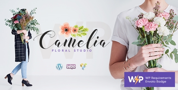 Are you ready to transform your floral studio website with a stunning design? Introducing the Camelia Floral Studio WordPress Theme