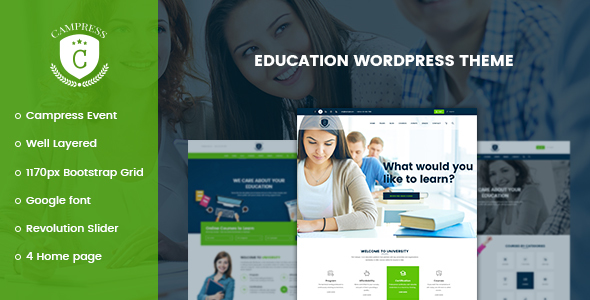 Hey WordPress enthusiasts! Let's dive into one of the most fantastic WordPress themes out there—Campress – Responsive Education