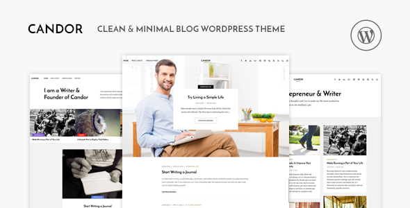 Candor – Responsive WordPress Blog Theme Introducing the Candor – Responsive WordPress Blog Theme