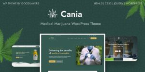 Cania - Marijuana Medical WordPress Theme Looking to create a professional website for your medical marijuana business? Look no further! Cania - Marijuana Medical WordPress Theme is the perfect solution for you. Packed with advanced features