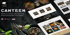 Canteen is the ultimate restaurant theme for online success. Fully responsive