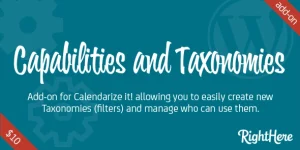 Enhance your event management on WordPress with Capabilities and Taxonomies. Create custom filters