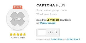 Enhance your WordPress security with Captcha Plus! This powerful plugin shields your forms from spam