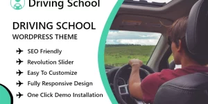 Driving School WordPress theme created for Driving School WordPress Theme it is compatible Create design especially for home page layout is designed like Learning-Roads Lesson-Driving Car-Support