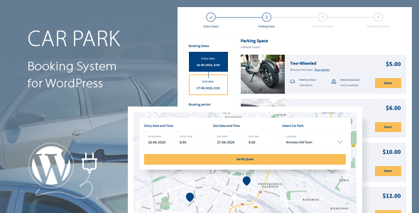 Simplify parking management with the Car Park Booking System for WordPress. Easy reservations