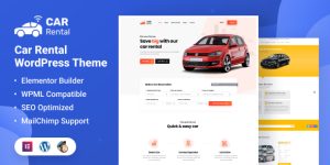 Ready to shift gears and take your car rental business to the next level? Check out the "Car Rental WordPress Theme Landing Page