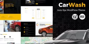 Revamp your automotive business with the Car Wash – Auto Spa WordPress Theme! Perfect for car workshops