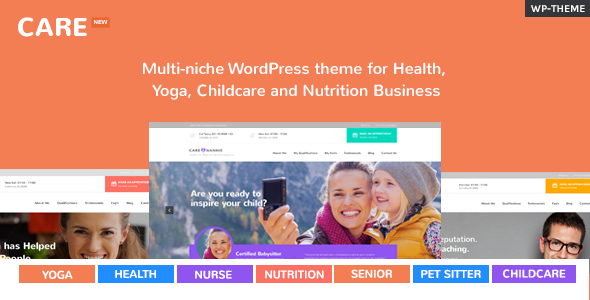 Introducing the Care Multi-Niche WordPress Theme for Health