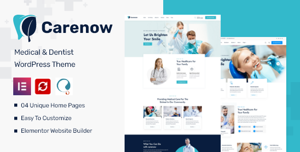 Are you on the lookout for a stellar WordPress theme that caters specifically to medical and dental services? Look no further—introducing the CareNow Medical  Dentist WordPress Theme. This theme is designed with a sleek and professional aesthetic