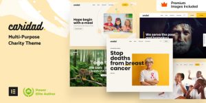 Caridad – Charity Nonprofit WordPress Theme Looking to support your favorite causes in style? Caridad – Charity Nonprofit WordPress Theme is here to help you create a stunning