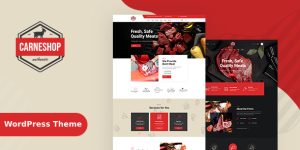 The CarneShop - Butcher  Meat Shop WordPress Theme is an incredible tool for anyone looking to establish an online presence for their butcher or meat shop business. This comprehensive theme has been designed to meet the specific needs of meat vendors