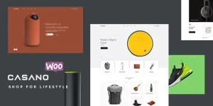 Casano theme offers a great mobile-first design