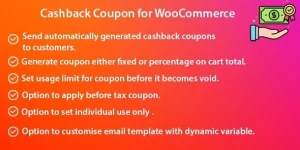 Enhance your WooCommerce store with Cashback Coupon! Attract new customers