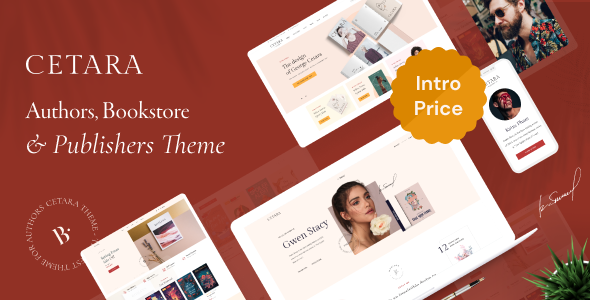 Cetara - Beautiful WordPress Theme for Authors So