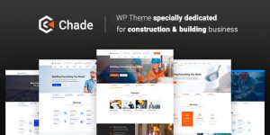 Chade Construction WordPress Theme: Building Your Online Presence The Chade Construction WordPress Theme is your go-to solution for creating a professional