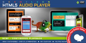 Enhance your site's audio experience with Visual Composer Addon Chameleon Audio Player. Get it free at Bevaultx! Easy