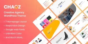 Chaoz - Creative Portfolio WordPress Theme For Agency | Technology