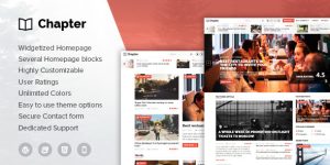 Chapter - WordPress Magazine Theme is your go-to solution for creating stunning and feature-rich online magazine websites. This awesome ThemeForest gem is exclusively tailored for content-driven sites