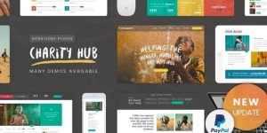 Discover Charity Foundation - a clean WordPress theme for all charity