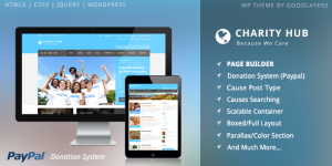 Elevate your non-profit with Charity Hub WP theme! Customizable