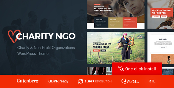 Charity NGO Donation | Nonprofit  NGO Charity WordPress Theme Looking for a dedicated