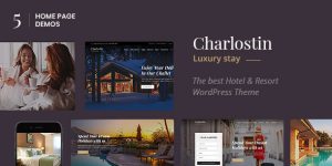 Charlostin - Hotel  Resort Booking WordPress Theme: Your Ultimate Solution for Smooth Reservations Looking to spruce up your hotel or resort website? Charlostin - Hotel  Resort Booking WordPress Theme is your go-to solution for a feature-rich