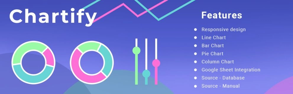 Unlock the power of data visualization with Chartify Chart Builder for WordPress Premium! Create stunning static and dynamic charts effortlessly—manually