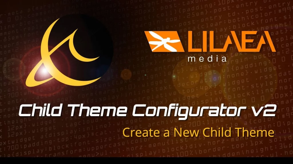 Child Theme Configurator is a fast and easy to use CSS editor that allows you to create Child Themes and customize them beyond the options of the WordPress theme Customizer.