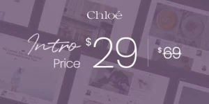 Chloé is a modern and clean lifestyle blogging WordPress theme for modern influencers.