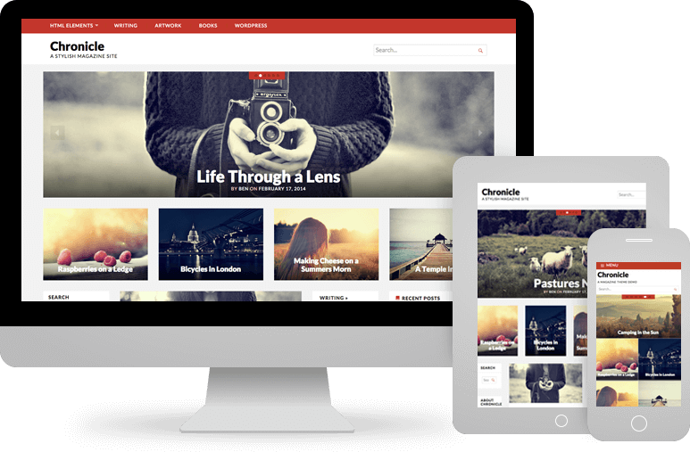 Unlock the power of storytelling with Chronicle Theme! This versatile